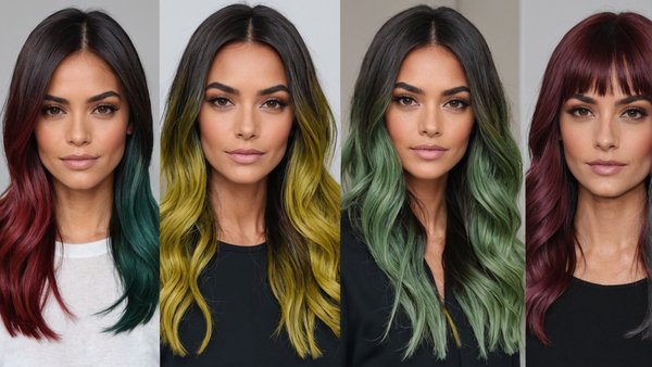 Couleurs tendances pour coloration cheveux en 2023